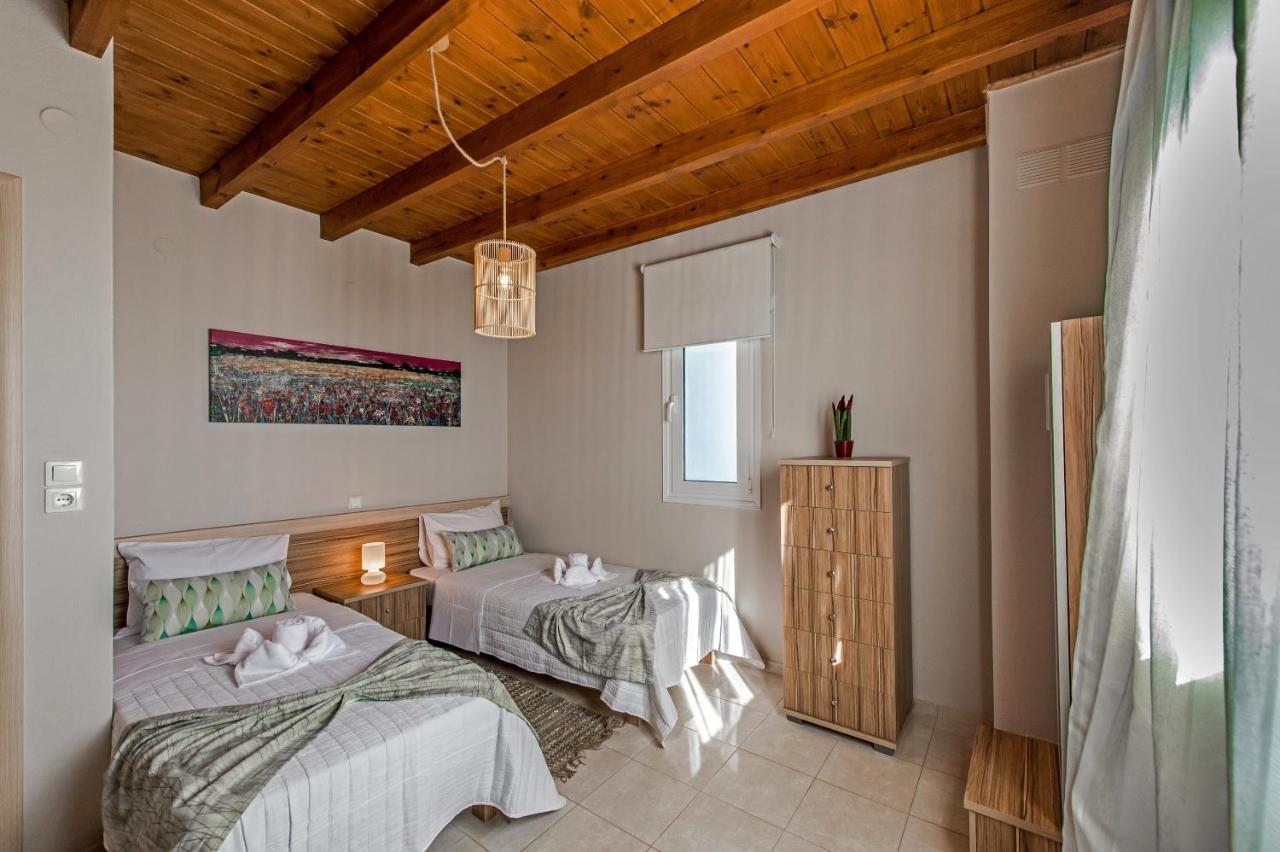 Tranquil Sea View Villa With Private Pool, Just 2Km From The Beach! อาเยียกาลินี ภายนอก รูปภาพ